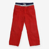 Red Cargo Trousers