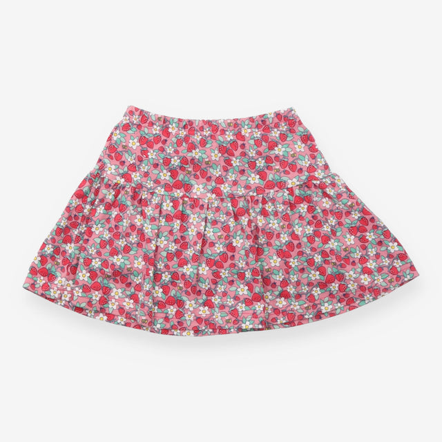 Skort Pink Strawberry Ditsy