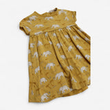 Dress Yellow with Elephants