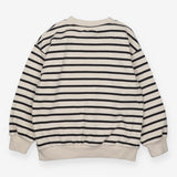 Sweater jersey grey stripe