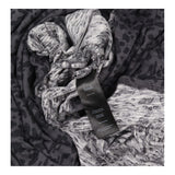 Jersey Dress Charcoal Grey Animal Print