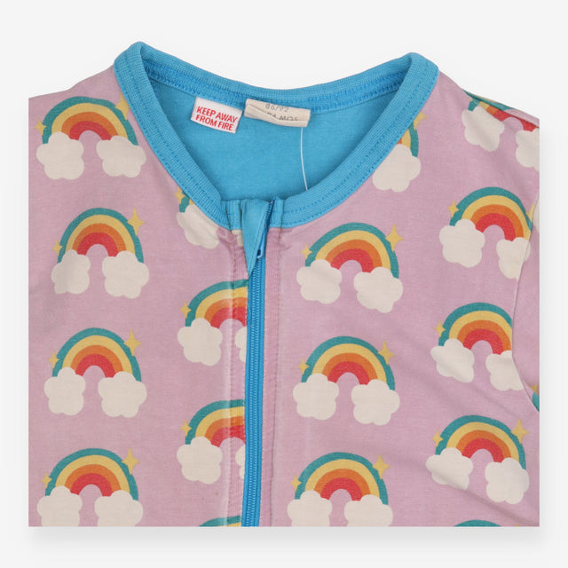 Purple Rainbows Sleepsuit