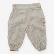 Joggers green floral