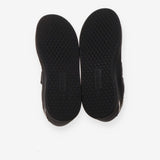 Trainers black white marks on heel velcro
