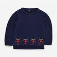 Sweater Navy Blue with Mouse Soldiers