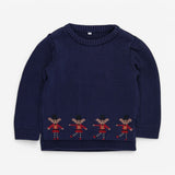 Sweater Navy Blue with Mouse Soldiers