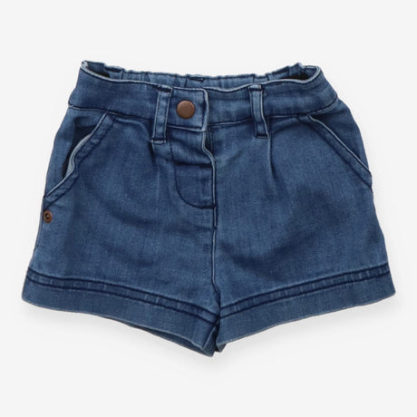 Shorts Blue Denim Pull On