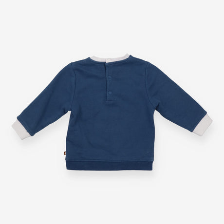 Blue Hello Animal sweater