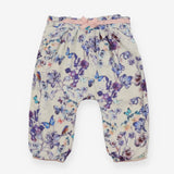Butterfly trousers with pink bow