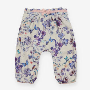 Butterfly trousers with pink bow