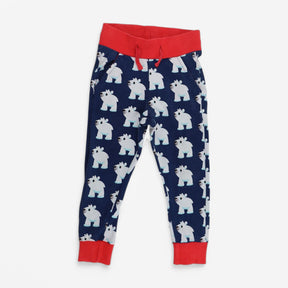 Joggers Polarbear Red Cuffs