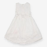 Sundress white tucks and lace