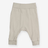 Light Green Joggers with Roll Over Waist