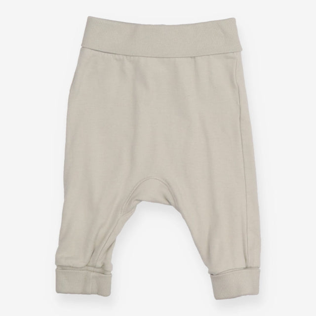 Light Green Joggers with Roll Over Waist