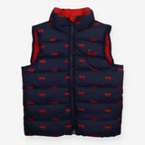 Gilet Reversible Navy and Red Jeeps