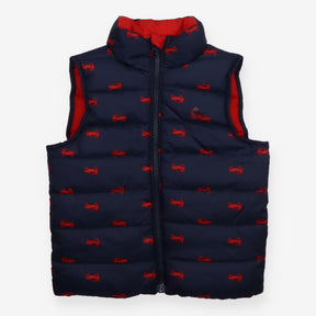 Gilet Reversible Navy and Red Jeeps
