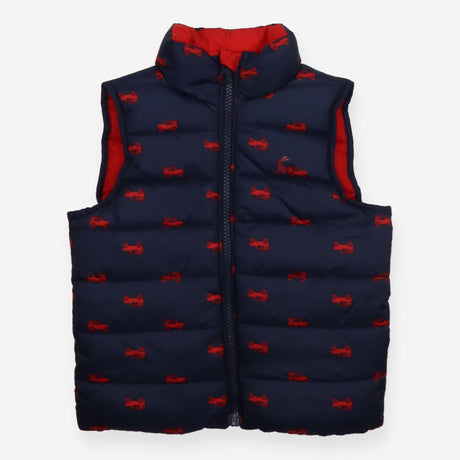 Gilet Reversible Navy and Red Jeeps