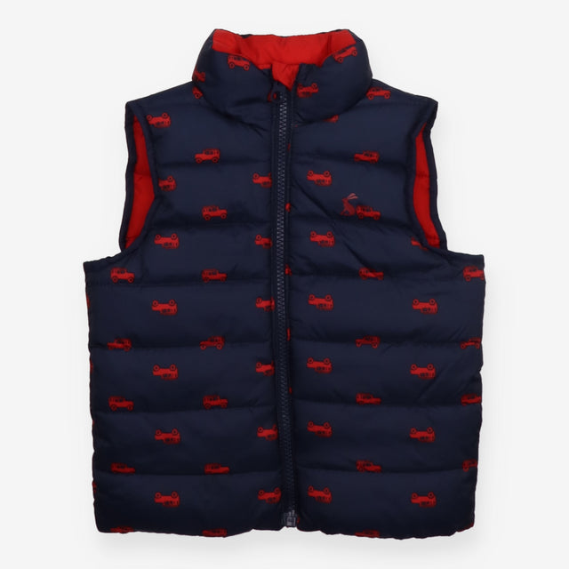 Gilet Reversible Navy and Red Jeeps