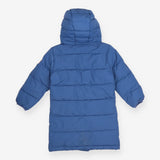 Coat puffer blue longline