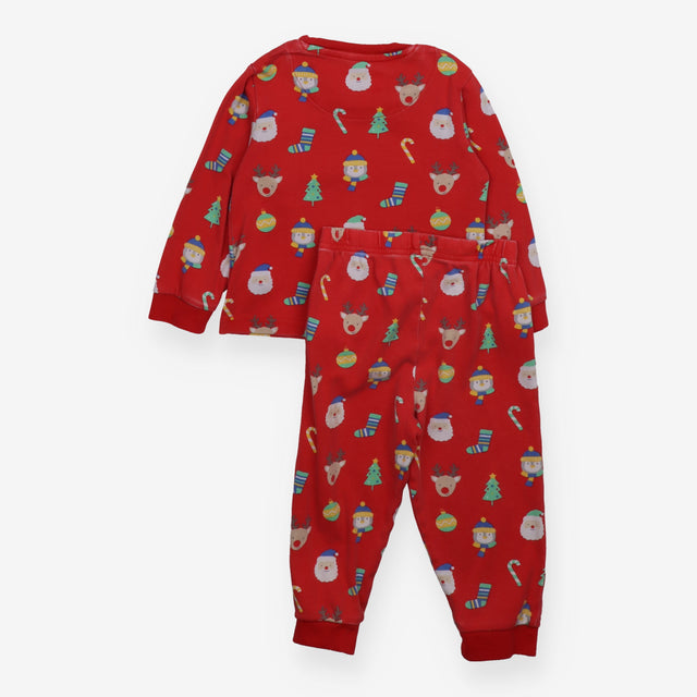 Red festive pyjamas