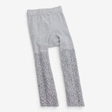 Tights Grey Leopard Print