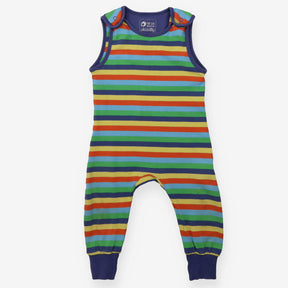 Dungarees rainbow stripes