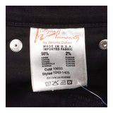 Black Straight Leg Jeans