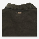 Dress Barbour Ayla Olive Green Corduroy Tiered Mid
