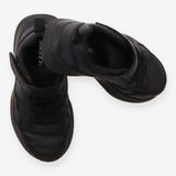 Skechers black trainers velcro