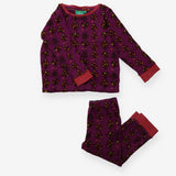 Pyjamas purple trees