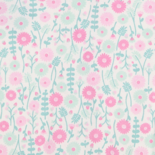 Sleepsuit Daisy Ditsy Print with Feet