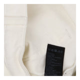Mid-Rise Straight-Leg Jeans in White