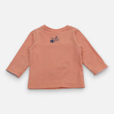 Tee LS orange bird