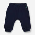 Jogger Navy Green Logo