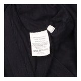 Black Relaxed Long Sleeve Top