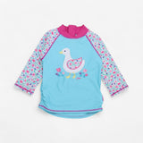 Rash Vest Floral Duck