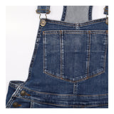Dungarees Blue Vintage Wash Denim Overalls