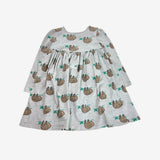 Cream Sloth Jersey Dress