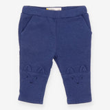 Joggers blue fox head