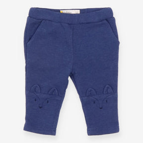 Joggers blue fox head