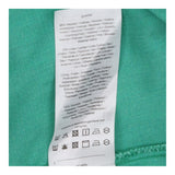  Green Short Sleeve Side Tie Wrap Mini Dr