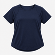 Navy Short-Sleeve Performance Workout T-Shirt