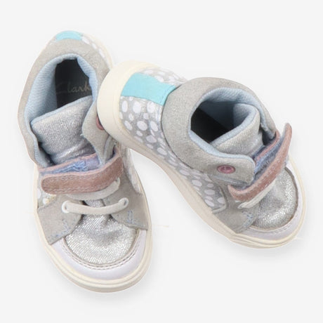 Trainers High Tops Grey Spotted