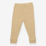 Leggings Ribbed Yellow Stripe