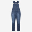 Denim Dungarees Maternity Overalls Stretch Side Pa