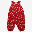 Dungarees red white deer