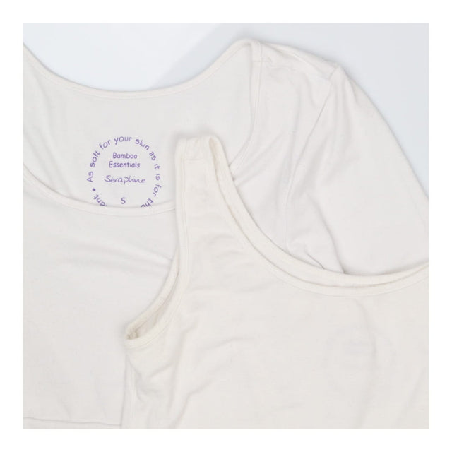 Maternity Nursing T Shirt & Vest Top 2 Pack Basics
