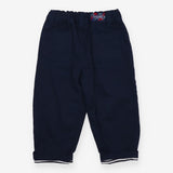 Navy Stripe Lined Chino Trousers 