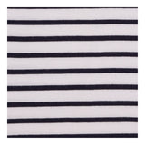 Breton Striped Cotton Modal Top Navy UK 14