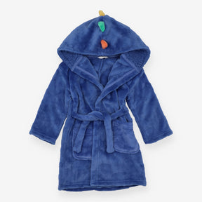 Dressing gown blue scales dino withs spikes